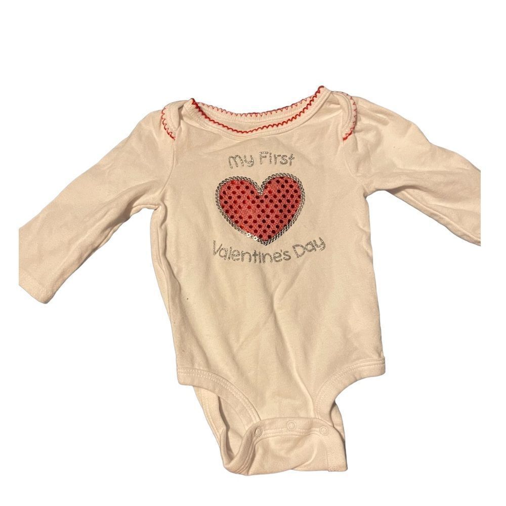 Koala Kids Valentine onesie size 0-3 months